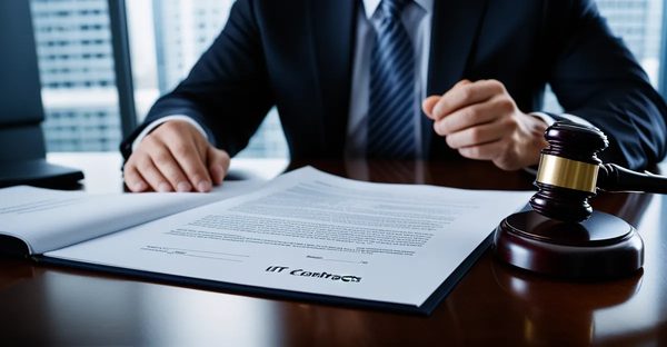 L'importance d'un avocat pour vos contrats informatiques